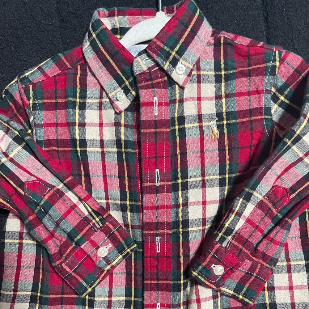 Ralph Lauren button down 12M